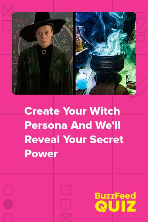 What class of witch are you quiz